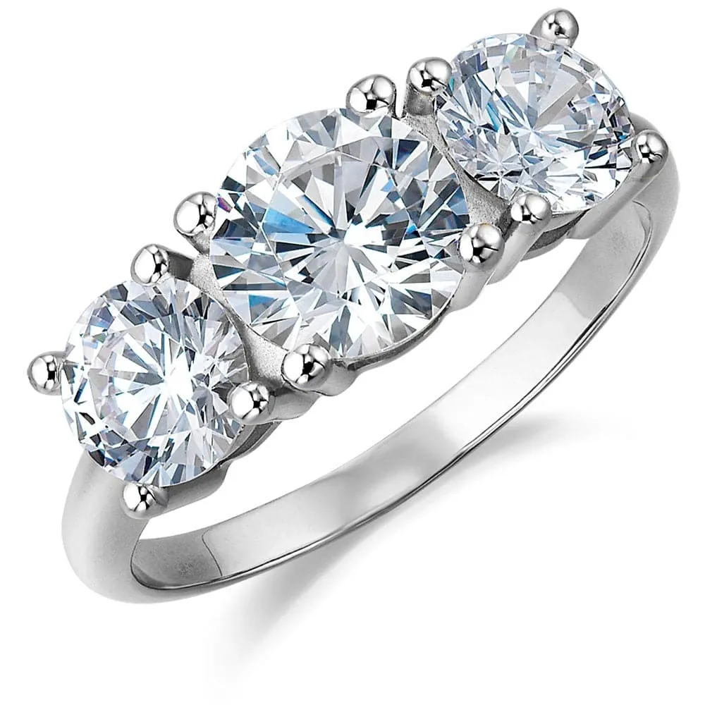 4 ct. t.w. Trilogy Ring