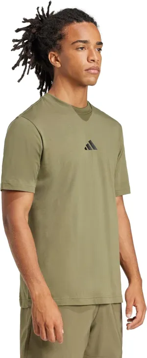 adidas Men's Essentials Small Logo Single Jersey T-Shirt