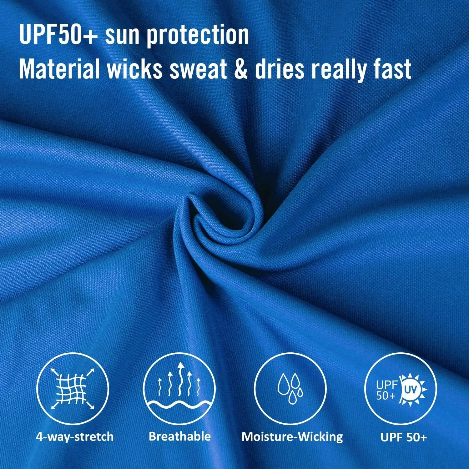 baleaf Men's Long Sleeve Golf Polo Shirt UPF 50 Quick Dry 3 Button Casual Work Outdoor Lightweight Performance Shirts