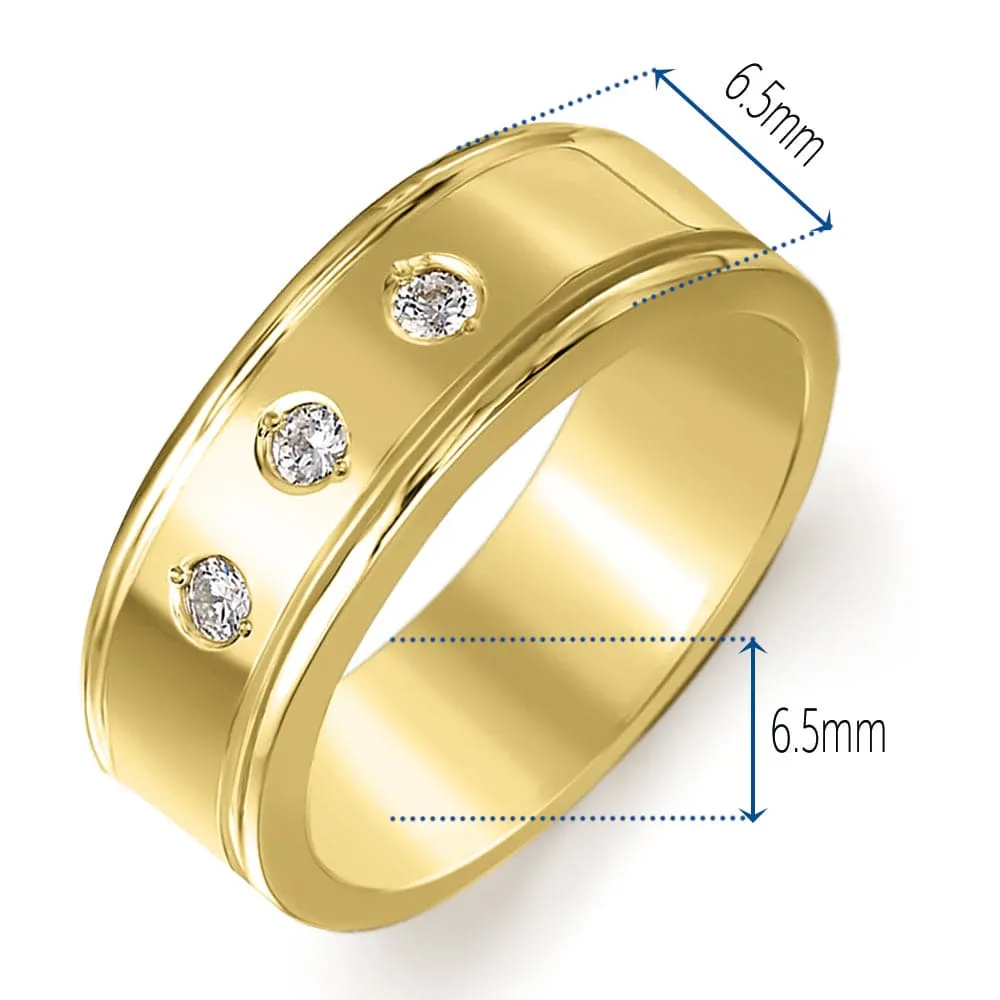 Band of Three Ring