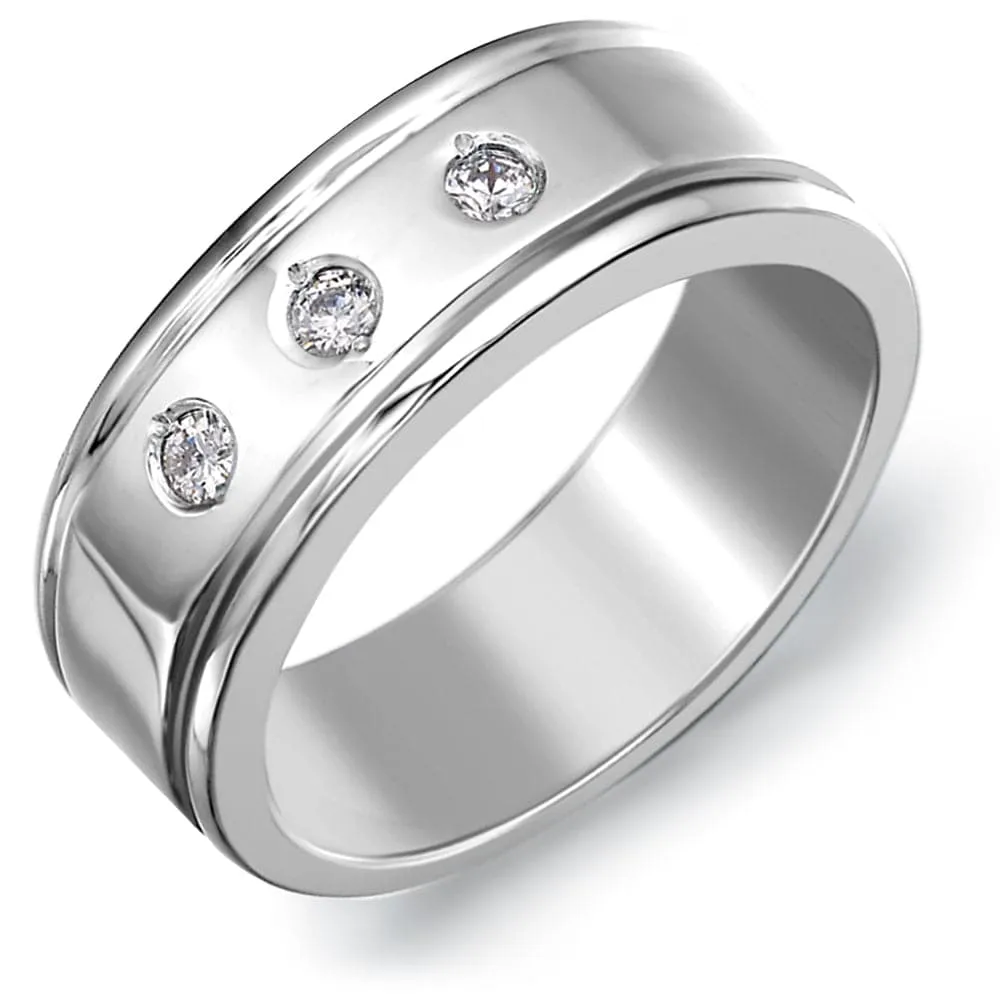 Band of Three Ring