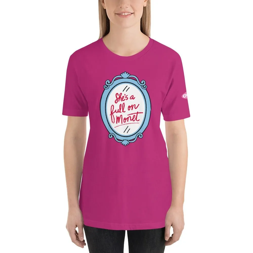 Clueless Full-On Monet Adult Short Sleeve T-Shirt