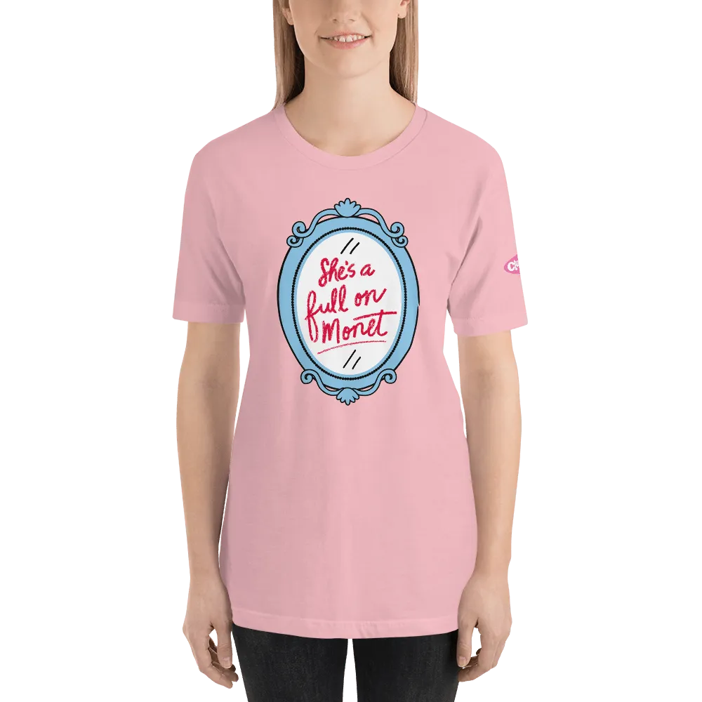 Clueless Full-On Monet Adult Short Sleeve T-Shirt