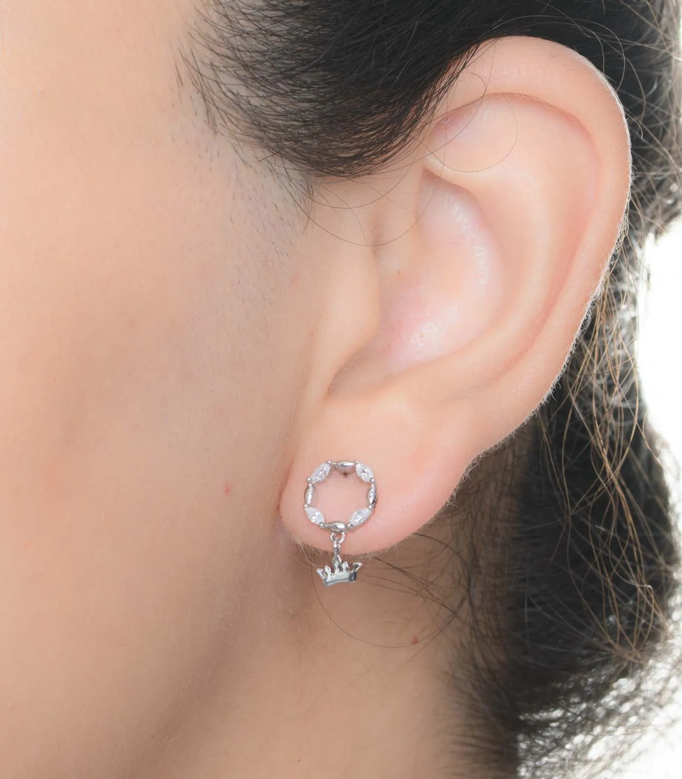 Hanging Crown Tops (Silver)