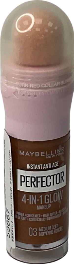 Maybelline Instant Anti Age Perfector 4-in-1 Glow Primer, Concealer, Highlighter 03 20ml