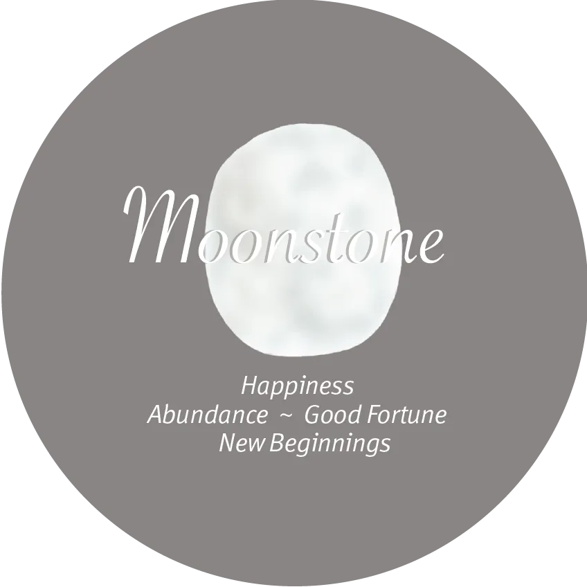 Moonstone Crystal Fidget Ring