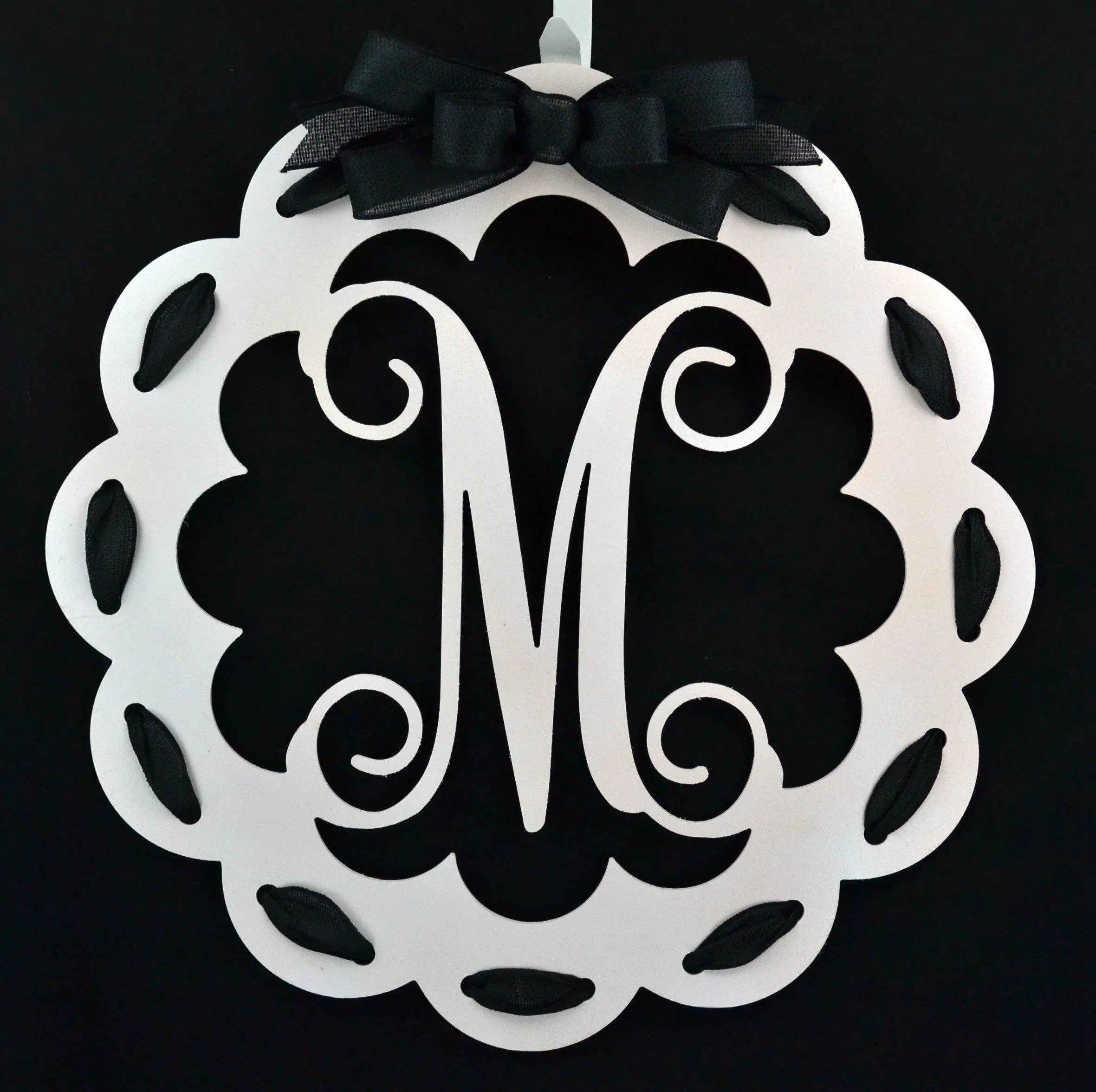 Personalized Last Name Door Hanger : Choose your Colors