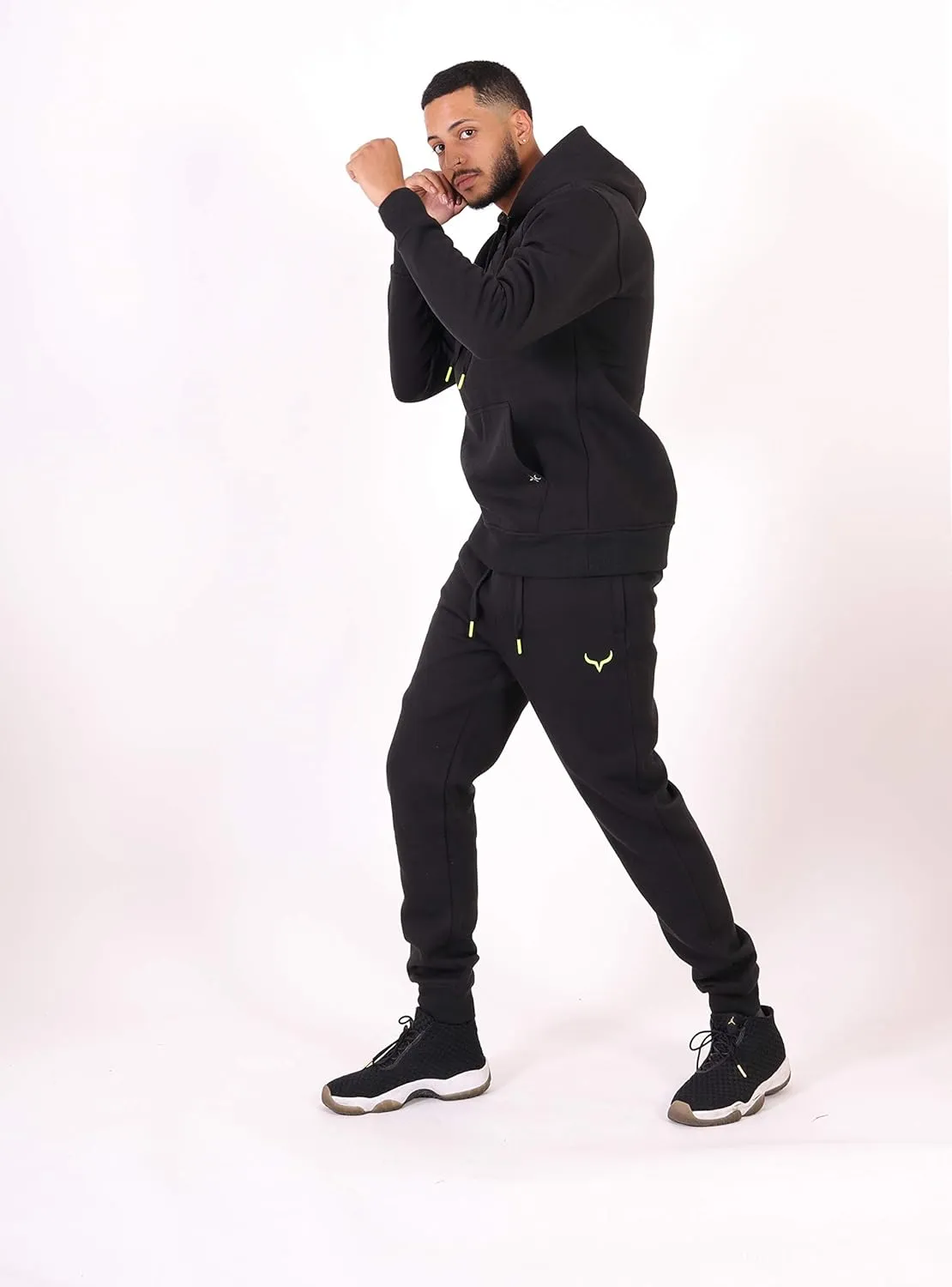 SCREENSHOT Sports Men's Gym Workout Full-Zip Hooded Active Sweatshirt