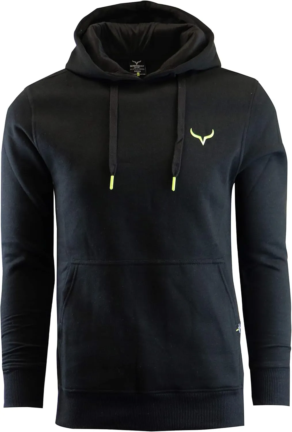 SCREENSHOT Sports Men's Gym Workout Full-Zip Hooded Active Sweatshirt