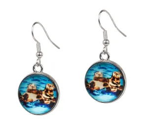 Sea Otter Earrings- Best Friends