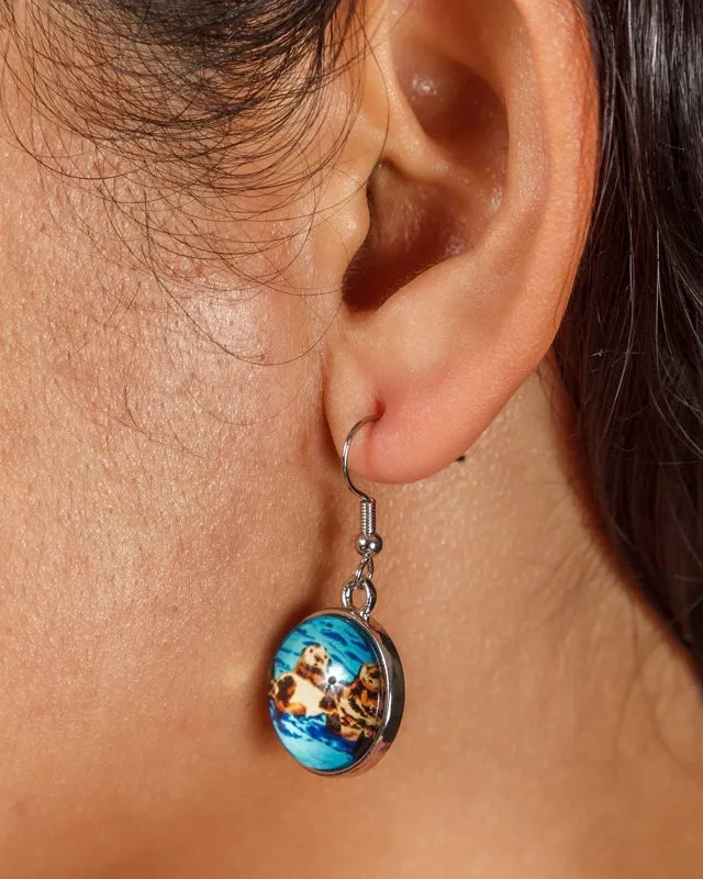 Sea Otter Earrings- Best Friends