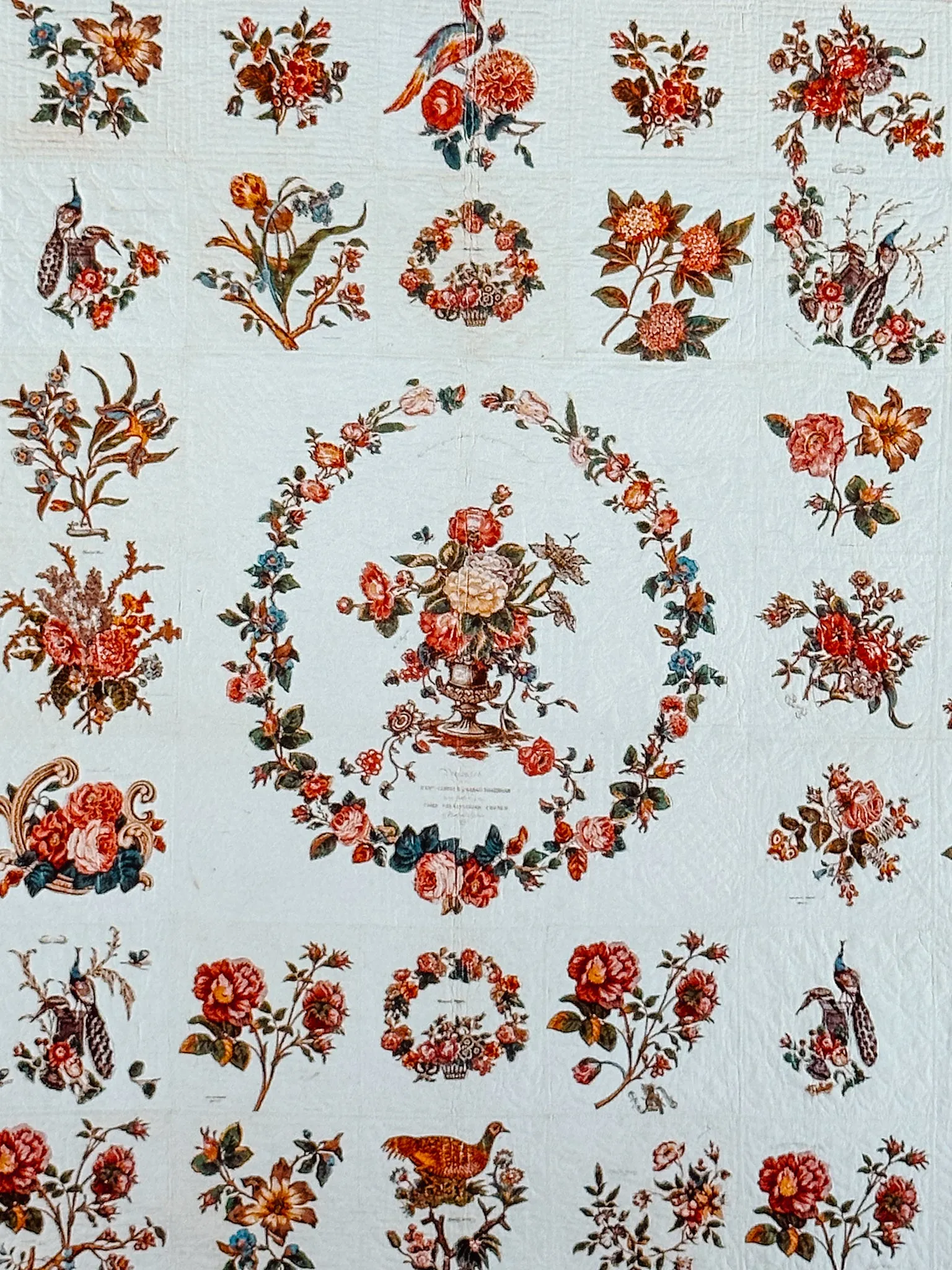 Vintage Reproduction Floral