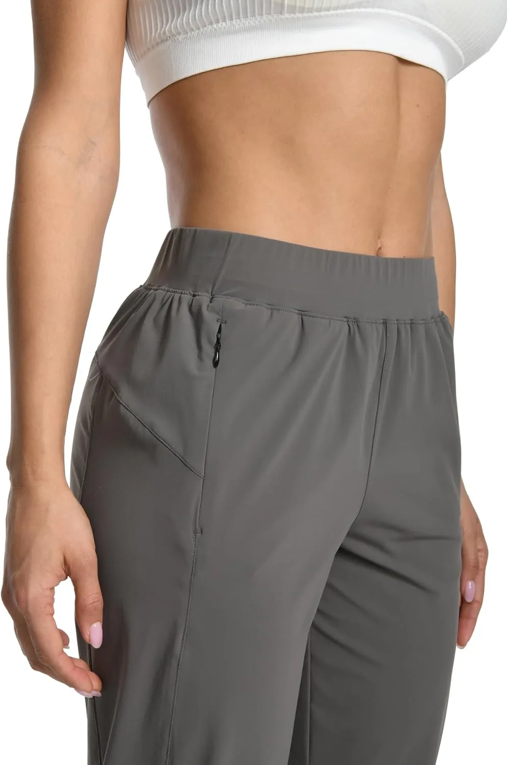 Women Joggers Pants Athletic - Lightweight Quick Dry Soft Track Running Sweatpants with Pockets Workout Lounge