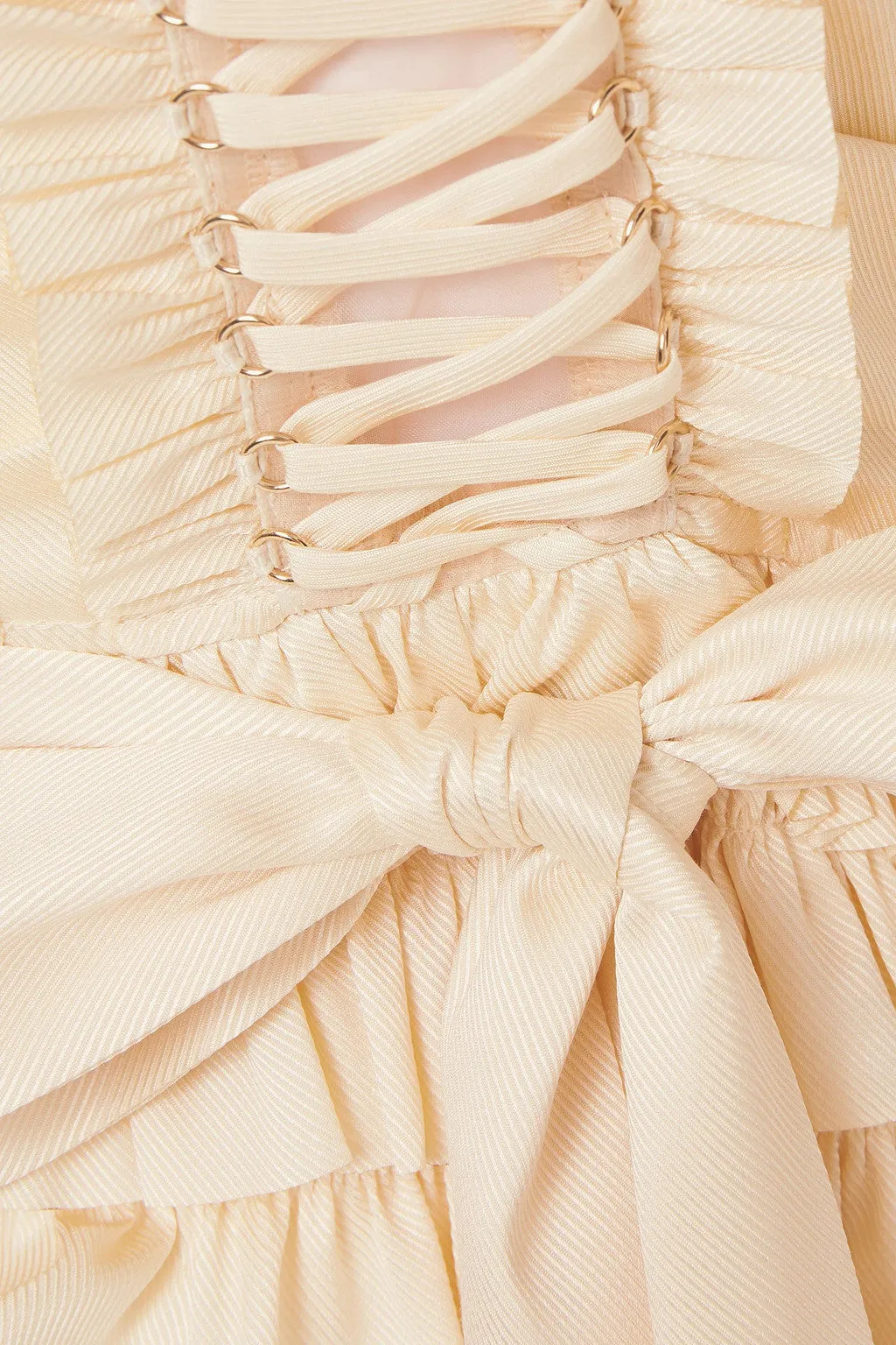Zimmermann Espionage Ruffled Midi Dress (For Hire)